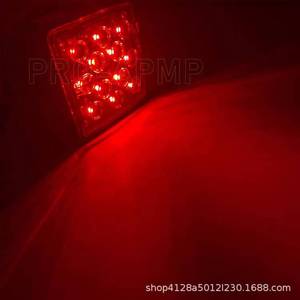 Feu arrière LED Pro Amp 12V à lentille rouge, universel, compatible avec les camions et remorques Ford, feu d'avertissement de freinage, mise à niveau et rétrofit - Product Image 4