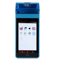 Mesin POS Genggam 5,5 Inci Android Mobile POS Terminal dengan Printer Struk Termal 58 mm dengan Harga Murah