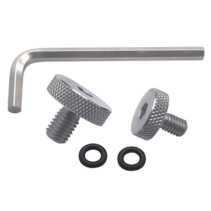 Tappo <span class=keywords><strong>di</strong></span> Scarico per Radiatore in Acciaio Inox 301 per Alfa Romeo, Elimina la Corrosione Elettrochimica Rispetto all'Alluminio/Titanio - Product Image 2