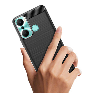 Accesorios para teléfono móvil, funda de silicona suave de fibra de carbono TPU para Infinix Hot 20 Play Hot20s - Product Image 4
