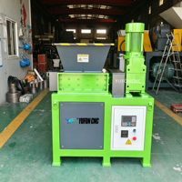 Petite machine de broyage, mini broyeur de plastique, équipement de broyage compact pour le recyclage du plastique, du papier et du caoutchouc