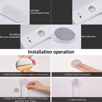 Lampe de bureau LED rechargeable, protection murale, lecture créative, multifonctionnelle, réglable, tactile, lampe de bureau d'étude