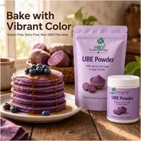 Mélange de poudre de latte Ube, formule personnalisée, fabrication OEM, marque privée