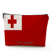 Yap Flag – trousse à cosmétiques pour femmes, jolie trousse de maquillage pour sac à main, trousse de voyage pour articles de toilette, sac de rangement pour maquillage