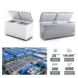 Congélateur coffre commercial X-MING grande capacité 500L 660L 1000L à température unique, style européen, certifié ETL - Product Image 3