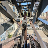 Plataforma Elevadora Eléctrica Móvil Tipo Tijera Berui GTJZ06, Altura de Trabajo de 8m, Acero, Capacidad de Carga de 450kg, para Materiales de Fábrica