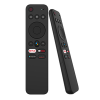 Télécommande intelligente universelle 14 touches RCT7016 IR//RF/2.4G à code fixe, commande vocale, portée 10m pour TV/audio/ordinateur