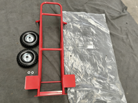 Chariot de transport à roulettes en acier inoxydable de gros, capacité de charge de 200 kg, pour le stockage d'outils, provenant d'une usine OEM