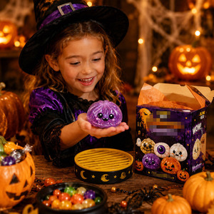 Nuevo Juguete Antiestrés de Silicona con Forma de Calabaza Fantasma de Halloween, Caja Misteriosa Sorpresa, Regalo para Fiestas Infantiles - Product Image 1