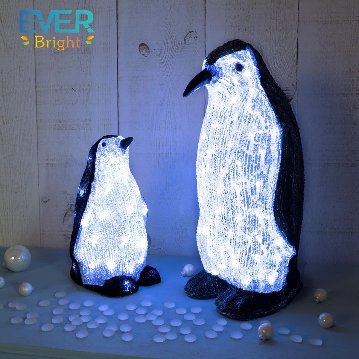 2d penguin motif light IP65 waterproof outdoor holiday light photo frame new led motif rope light for christmas