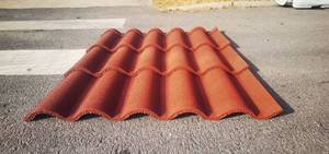 Nuevo Diseño de Materiales de Construcción Impermeables, Tejas Metálicas con Recubrimiento de Piedra, Tejas Españolas para Templos, Resorts y Casas - Product Image 2