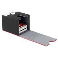 Boîte de rangement pour cartes FX, capacité de plus de 100 cartes, Pokeball, boîte de rangement verticale pour cartes TCG, compatible avec les cartes Commander Magic the Gathering