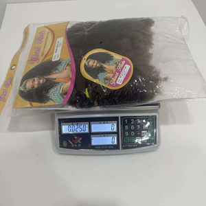 Cheveux synthétiques pré-séparés Marley Twist pour <span class=keywords><strong>tresses</strong></span> au crochet, style <span class=keywords><strong>Afro</strong></span> Kinky, 12 pouces, pour femmes noires africaines, échantillon gratuit - Product Image 6