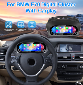 Para E70, Panel de Instrumentos Digital con Carplay, Instalación No Destructiva, Pantalla Multimodo, Actualización - Product Image 1