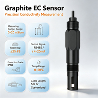 Sonde de conductivité bipolaire PPS EC pour eau de circulation industrielle, plage 0-20mS/cm, protection IP68, OEM REMOND Water