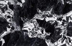 Dalles de marbre noir et blanc de style moderne de French Stone, surface polie imperméable pour hôtel et villa - Product Image 3