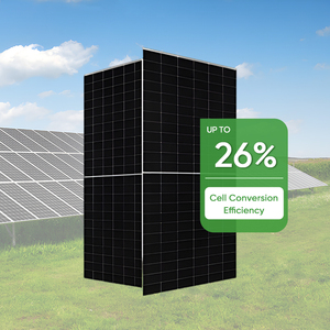 Paneles solares JA 600 vatios 605 vatios 610W 620 W 640 vatios 650W 700W tipo n Panel solar bifacial para generación de electricidad - Product Image 1
