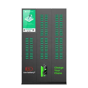 120 Slots Shared Power Bank Rental Station Sharing Cell Phone Charging Station Kiosk Fast Chargers Vending Machine