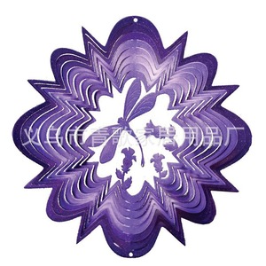 Carillon à vent en acier inoxydable en forme de papillon, 12 pouces, ornement décoratif suspendu, décoration de jardin extérieur - Product Image 5