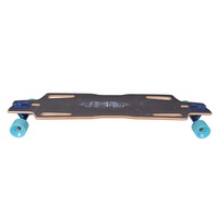 Vente en gros JIESEN Cool Board Veneer Skateboard OEM ODM Longboard complet personnalisé 40 pouces en bois concave avec plateau Kick Deck et trucks en alliage