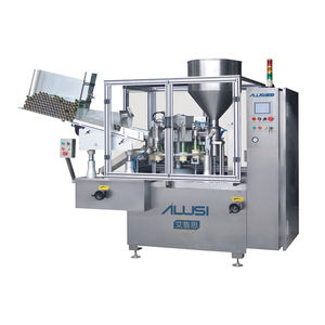 Machine de remplissage et de scellage pneumatique industrielle entièrement automatique de haute précision pour tube en plastique de lotion cosmétique à grande vitesse - Product Image 1