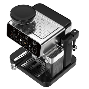 Nouvelle <span class=keywords><strong>Machine</strong></span> à Café Italienne Portable Automatique Professionnelle Digitale Expresso 20 Bars avec Broyeur Double Tasse et Mousseur à Lait pour Hôtels - Product Image 2