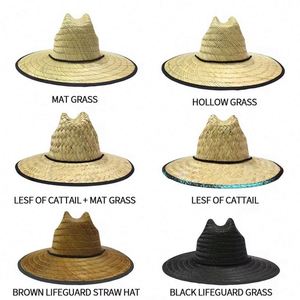 High Quality Natural Grass Wide Brim Mexican <b>Hats</b> With Custom Logo <b>Summer</b> Beach Surfing Sun <b>Straw</b> Lifeguard <b>Hat</b> <b>Straw</b> <b>Hat</b> - Product Image 6