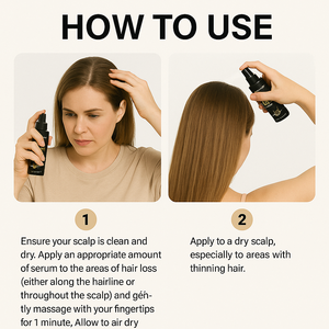 100% Natural Nourish Follicle Anti-<b>Hair</b> Loss Silicone-Free <b>Hair</b> <b>Growth</b> <b>Spray</b> 50ml Suitable for Thinning <b>Hair</b> - Product Image 5