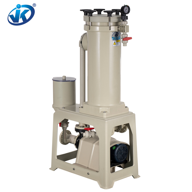 PP/PVDF Chemical Liquid Filter Corrosion Resistant Industrial Filtration Equipment for PCB Splitting Wastewater Treatment