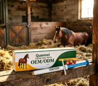 Pâte nutritionnelle équine aromatisée à la pomme 1,87 % – Supplément nutritionnel équin – Commandes en gros personnalisées OEM