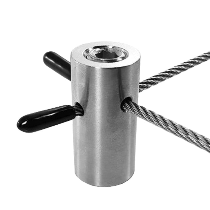 QWORK® 50 M Drahtseil-Set – 2 Mm Edelstahl 304 Mit Spannschlössern & Haken Für Pflanzen, Lichterketten & Mehr