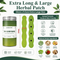 Patch antidouleur aux herbes chinoises grande taille pour soulager les tensions musculaires et apaiser le dos et la taille
