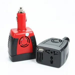 Mejor 150W Cigarro Cigarrillo USB Power Car Inverter DC 2V a AC 220V 2.1A USB/3pin Socket Auto Cargador Adaptador Cargador de teléfono móvil