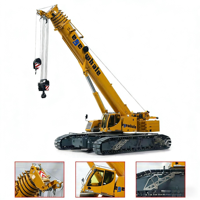 Grue télescopique sur chenilles télécommandée en métal Eyewhale 1/14, modèle RC avec palan, ESC brushless, radio Frsky et joystick 5D