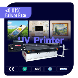 Kingjet 3.2M UV Flatbed stampante con fotocamera CCD per l'alta qualità di stampa di grande formato - Product Image 1