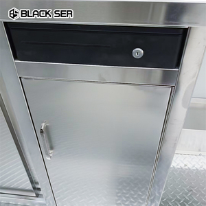 16 ft Blackser Multifunctionele Gebruikt Voedseltrailer Filipijnen <span class=keywords><strong>Juice</strong></span> Sandwich Voedseltrailer - Product Image 6