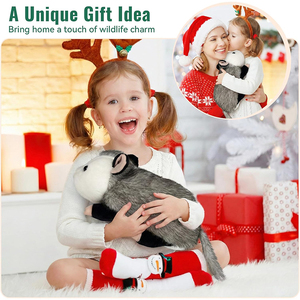 Nuevo Juguete de Peluche de Ratón de Simulación Creativo, Animales de Peluche Suaves y Realistas, Juguete de Peluche de <span class=keywords><strong>Possum</strong></span> Realista, Regalos Divertidos para Niños y Adultos - Product Image 4
