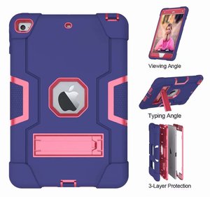 เคสแท็บเล็ตแบบไฮบริดกันกระแทกเต็มตัวสำหรับไอแพด มินิ 4/5 ขนาด 7.9 นิ้ว พร้อมขาตั้ง - Product Image 3