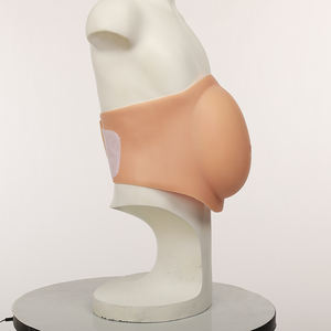 Barriga de Embarazo de Silicona con Velcro, Realista, Falsa, de Silicona Suave con <span class=keywords><strong>Cinta</strong></span> Mágica Ajustable <span class=keywords><strong>para</strong></span> Cosplay de Maternidad - Product Image 3