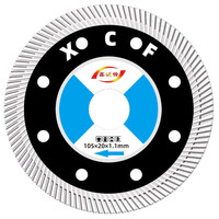 Disque de coupe diamanté Xinchengfeng ultra-mince, revêtement CrN, 115/125/150/180 mm, pour grandes dalles de céramique, pierre microcristalline et roche