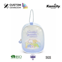 Mini sac à main Ita Bag avec porte-clés, pochette transparente en PVC pour poupées, étui de rangement à fermeture éclair pour breloques personnalisées, cadeau pour fans d'anime