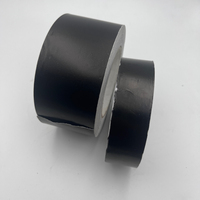 Ruban adhésif en aluminium noir mat pour conduit de climatiseur, 0,06 mm x 48 mm x 50 m, auto-adhésif, imperméable, résistant à la chaleur, fabricant