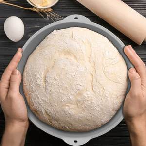 Herramienta para Hornear, Cesta <span class=keywords><strong>de</strong></span> Silicona Plegable Antiadherente para Masa <span class=keywords><strong>de</strong></span> Horno - Product Image 6