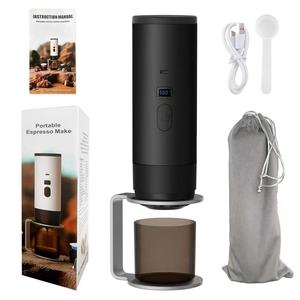Wholesale 3in1 Self-Heating Portable <b>Espresso</b> Machine 7800mAh Battery Electric Coffee Maker 20 Bars Household Car Plastic - Product Image 1