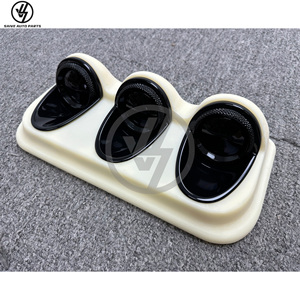 Interior Roof Instrument Group Triple <b>Table</b> For Mercedes Benz G Class W463A G63 G500 Carbon Fiber Dry Carbon Fiber Glossy Twill - Product Image 4
