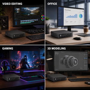 Mini PC Potente I5 I7 I9 de 9.ª Generación, DDR4, Máximo 64 GB de RAM, Mini Ordenador al por Mayor para Diseño Gráfico y Oficina, Compra al por Mayor - Product Image 6