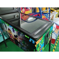 Arcade jeu armoire palmes trois écran affichage 3 pantallas table flipper virtuel