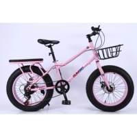 7 vitesses 20 pouces Cruiser vélo avec frein à disque fourche en acier aluminium gros pneu vélo de montagne en vente pour Chopper Fat Bike
