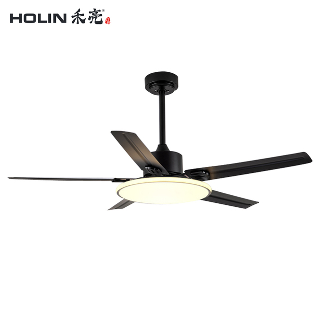 Intelligent remote control ceiling fan with light led ceiling fan with lights remote control