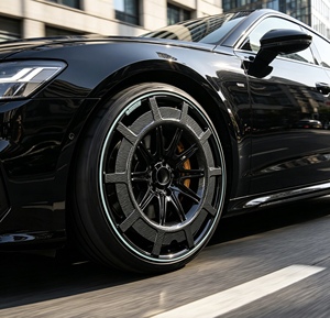 Rines de Aleación Híbrida Forjados con Anillo de Carbono de Alto Rendimiento y Lujo Extremo, Compatibles con Taycan, Rimac, Lucid, GTR, SF90, EQS - Product Image 6